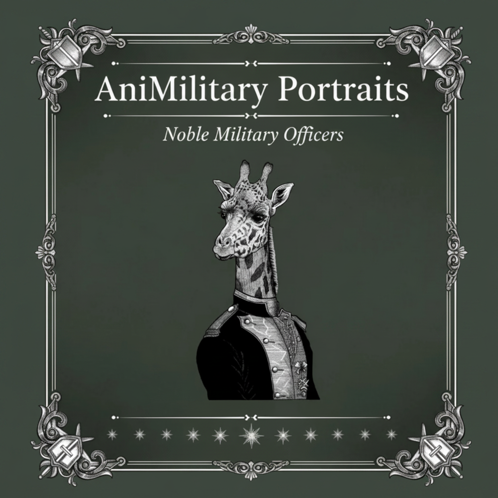 AniMilitary Portraits - sfondo verde