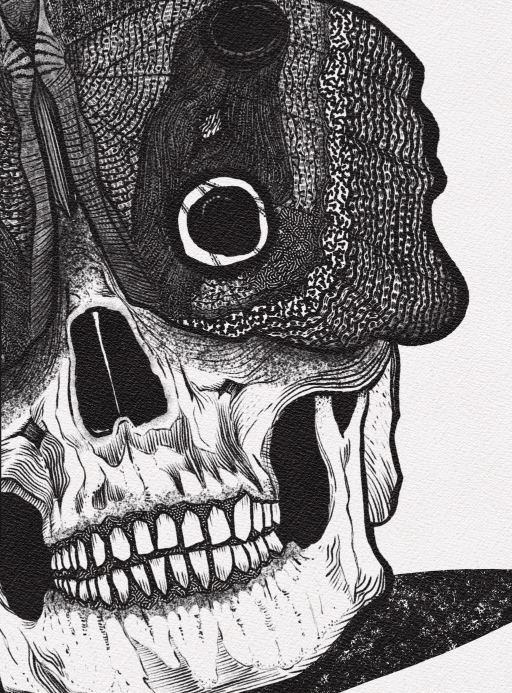 Stampa Illustrazione “Caligo Mortis”