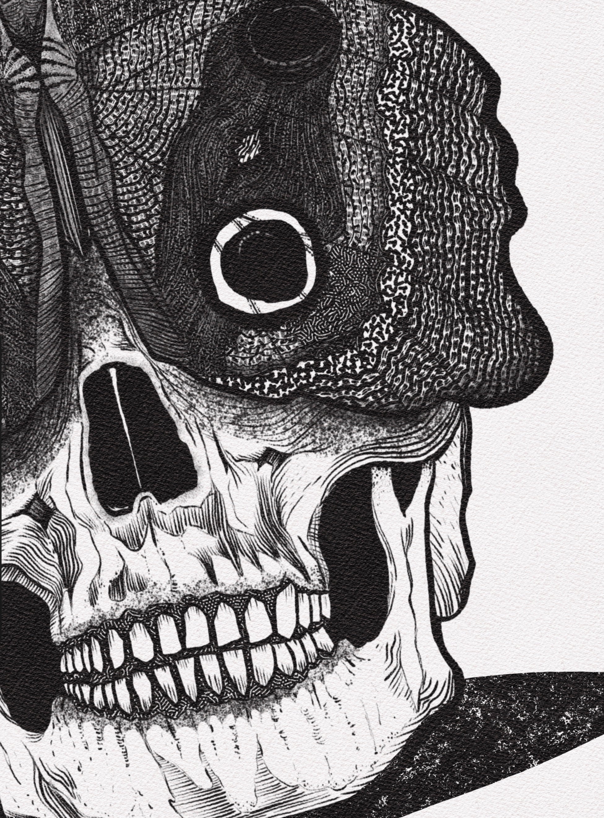 Stampa Illustrazione “Caligo Mortis”