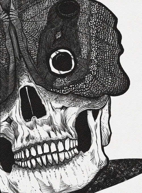 Stampa Illustrazione “Caligo Mortis”