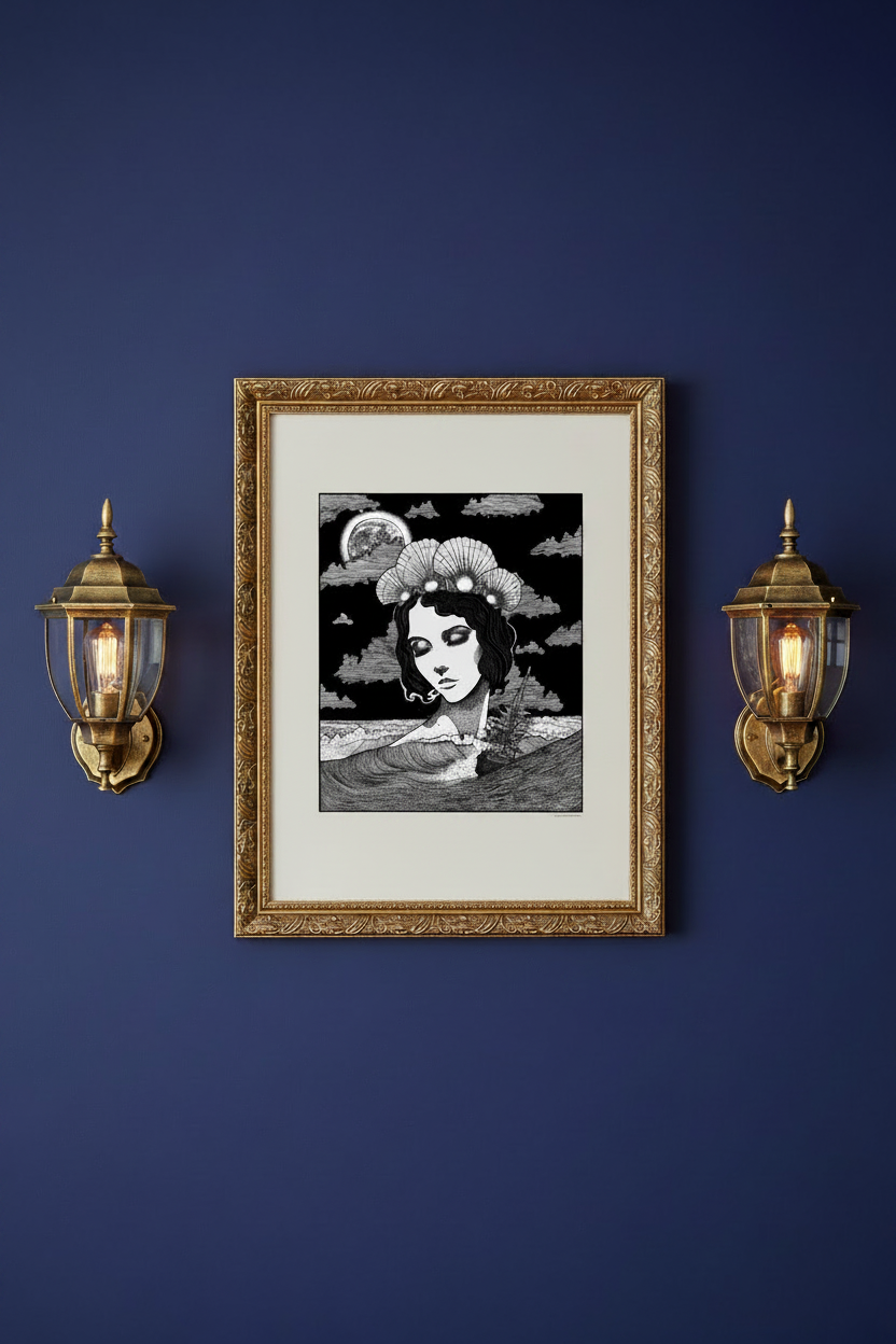 Stampa illustrazione “Ocean Goddess”